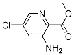 Methyl 3-amino-5-chloropicolinate Structure,866775-11-3Structure