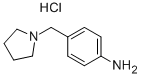 4-(1-Pyrrolidinylmethyl)benzenamine hydrochloride Structure,866956-98-1Structure