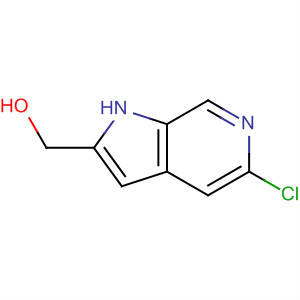 5-Chloro-1h-pyrrolo[2,3-c]pyridine-2-methanol Structure,867036-42-8Structure