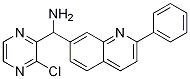 (3-Chloropyrazin-2-yl)(2-phenylquinolin-7-yl)methanamine Structure,867162-37-6Structure