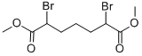 Dimethyl 2,6-dibromoheptanedioate Structure,868-73-5Structure