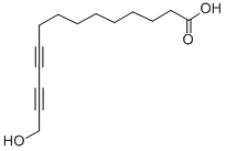 14-羥基-10,12-十四二酸結構式_86840-72-4結構式