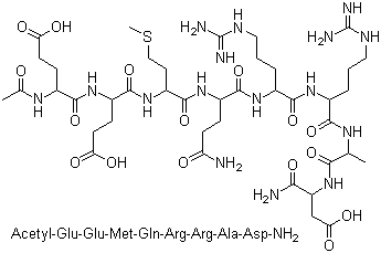 Acetyl glutamyl heptapeptide-3 Structure,868844-74-0Structure