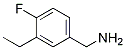 (3-Ethyl-4-fluorophenyl)methanamine Structure,869297-31-4Structure