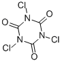 三氯異氰尿酸結(jié)構(gòu)式_87-90-1結(jié)構(gòu)式