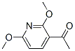 3-Acetyl-2,6-dimethoxypyridine Structure,870703-62-1Structure