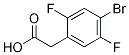 4-Bromo-2,5-difluorophenylacetic acid Structure,871035-64-2Structure