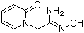 (Z，e)-n-hydroxy-2-(2-oxopyridin-1(2h)-yl)ethanimidamide Structure,871544-57-9Structure