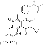 Gsk-1120212 Structure,871700-17-3Structure