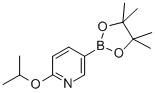 2-異丙氧基-5-(4,4,5,5-四甲基-1,3,2-二噁硼烷-2-基)吡啶結(jié)構(gòu)式_871839-91-7結(jié)構(gòu)式