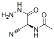 Glycine,n-acetyl -2-cyano-,hydrazide Structure,872305-23-2Structure