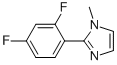 2-(2,4-Difluorophenyl)-1-methyl-1h-imidazole Structure,872327-70-3Structure