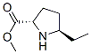 L-proline, 5-ethyl-, methyl ester, trans-(9ci) Structure,87251-09-0Structure