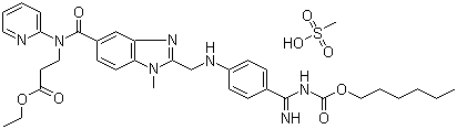 達比加群酯結構式_872728-81-9結構式