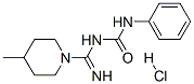 1-[Imino-(4-methyl-piperidin-1-yl)-methyl]-3-phenyl-urea hydrochloride Structure,873773-55-8Structure