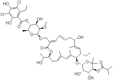 非達(dá)霉素結(jié)構(gòu)式_873857-62-6結(jié)構(gòu)式