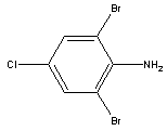 2,6-Dibromo-4-chloroaniline Structure,874-17-9Structure