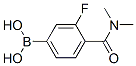 Boronic acid, B-[4-[(dimethylamino)carbonyl]-3-fluorophenyl]- Structure,874289-13-1Structure