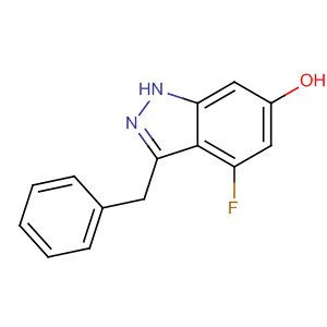 4-Fluoro-3-(phenylmethyl)-1h-indazol-6-ol Structure,874984-98-2Structure