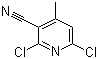 2,6-Dichloro-4-methylnicotinonitrile Structure,875-35-4Structure