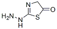 5(4H)-thiazolone,2-hydrazinyl - Structure,875819-78-6Structure