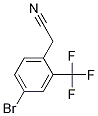 4-Bromo-2-trifluoromethylphenylacetonitrile Structure,877131-92-5Structure