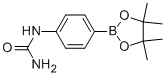 4-(脲啶)苯硼酸頻那醇酯結(jié)構(gòu)式_877134-77-5結(jié)構(gòu)式