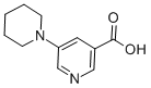 5-Piperidin-1-ylnicotinic acid Structure,878742-33-7Structure