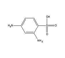 2,4-Diaminobenzenesulfonic acid Structure,88-63-1Structure