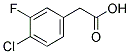 4-Chloro-3-fluorophenylacetic acid Structure,883500-51-4Structure