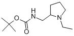 Tert-butyl (1-ethylpyrrolidin-2-yl)methylcarbamate Structure,883555-07-5Structure