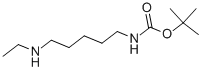 Tert-butyl 5-(ethylamino)pentylcarbamate Structure,883555-11-1Structure