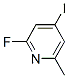 2-Fluoro-6-methyl-4-iodopyridine Structure,884494-45-5Structure