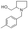 [1-(4-Methylbenzyl)pyrrolidin-2-yl]methanol Structure,884497-39-6Structure