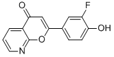 2-(3-Fluoro-4-hydroxy-phenyl)-pyrano[2,3-b]pyridin-4-one Structure,884500-75-8Structure