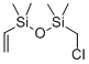 1-乙烯基-3-氯甲基-1,1,3,3-四甲基二硅氧烷結(jié)構(gòu)式_88456-93-3結(jié)構(gòu)式