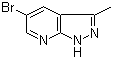 1H-Pyrazolo[3,4-b]pyridine, 5-bromo-3-methyl- Structure,885223-65-4Structure