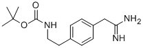 2-[4-(2-N-boc-amino-ethyl)-phenyl]-acetamidine Structure,885269-98-7Structure