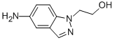 1H-Indazole-1-ethanol, 5-amino- Structure,885270-96-2Structure