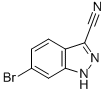 6-Bromo-1h-indazole-3-carbonitrile Structure,885278-24-0Structure