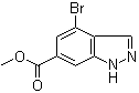 4-Bromo-6-indazolecarboxylic acid methyl ester Structure,885518-47-8Structure