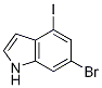 4-碘-6-溴-吲哚結(jié)構(gòu)式_885519-17-5結(jié)構(gòu)式