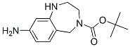 4H-1,4-Benzodiazepine-4-carboxylic acid, 8-amino-1,2,3,5-tetrahydro-,1,1-dimethylethyl ester Structure,886363-80-0Structure