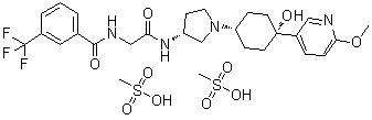 Incb3284結(jié)構(gòu)式_887401-93-6結(jié)構(gòu)式