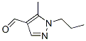 5-Methyl-1-propyl-1H-pyrazole-4-carbaldehyde Structure,890652-02-5Structure