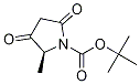 (S)-2-methyl-3,5-dioxo-pyrrolidine-1-carboxylic acid tert-butyl ester Structure,890709-66-7Structure