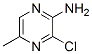 2-Pyrazinamine, 3-chloro-5-methyl- Structure,89182-14-9Structure