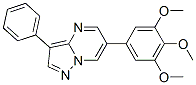 3-Phenyl-6-(3,4,5-trimethoxy-phenyl)-pyrazolo[1,5-a]pyrimidine Structure,893613-41-7Structure