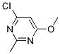 4-Chloro-6-methoxy-2-methyl-pyrimidine Structure,89466-39-7Structure