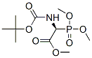 N-Boc-Methyl-2-(dimethylphosphono) glycinate Structure,89524-98-1Structure